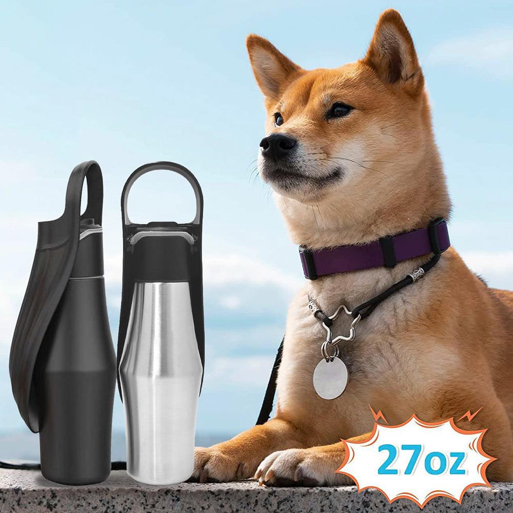 Pet Dog Outdoor Water Bottle Travel Stainless Steel Water Cup Portable Drinking Kettle ST (BPA Free,No Certificate) Baby Blue
Pet Dog Outdoor Water Bottle Travel Stainless Steel Water Cup Portable Drinking Kettle ST (BPA Free,No Certificate) Baby Blue