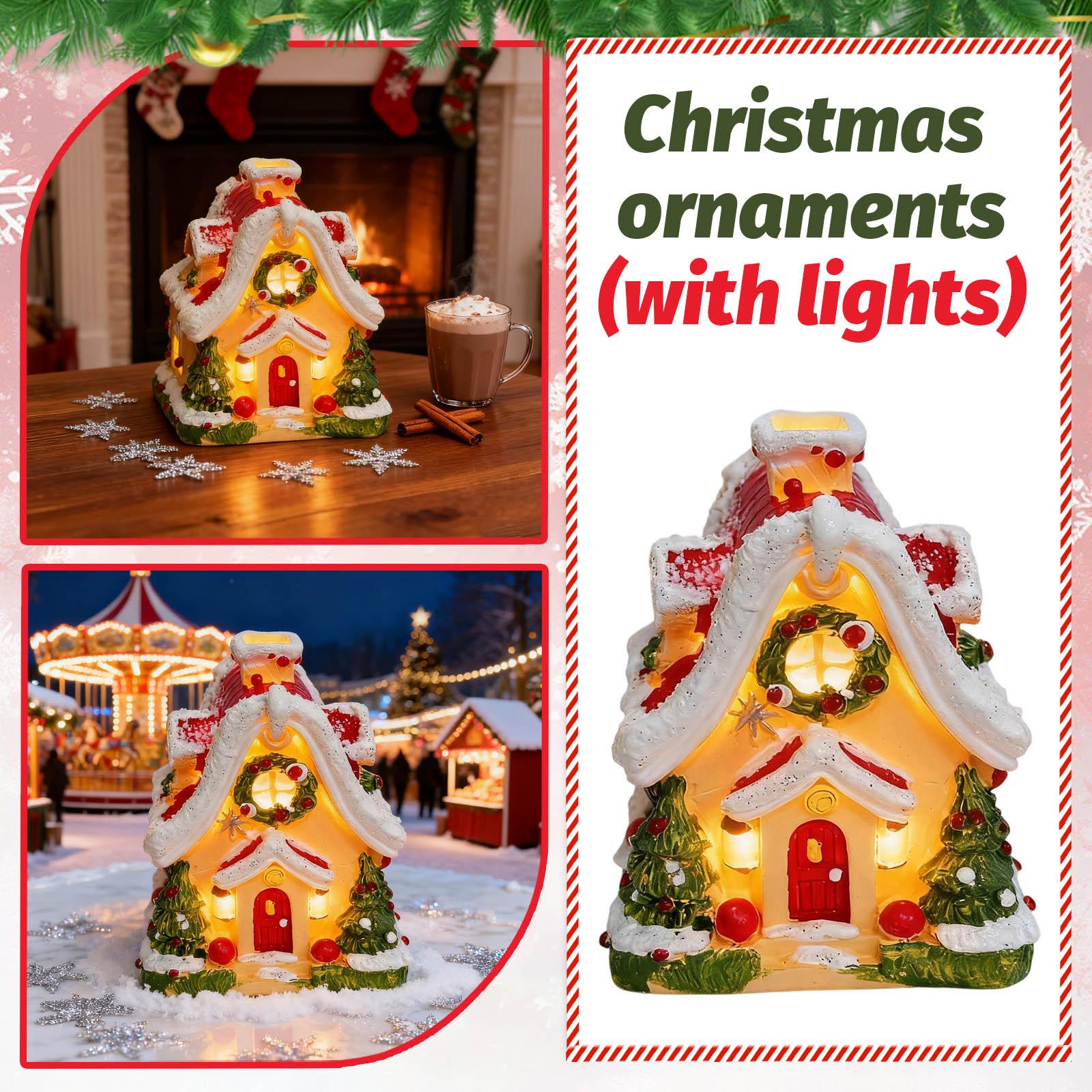 Рождественский Снежный домик, Настольное украшение, Праздничные подарки для друзей One Size
Рождественский Снежный домик, Настольное украшение, Праздничные подарки для друзей One Size