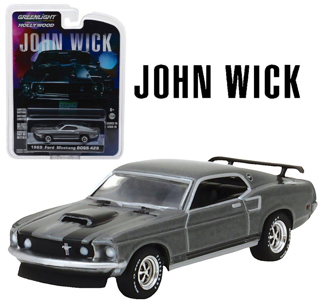 Greenlight 164 Голливуд Серия 18 Фильм Джон Уик (2014) 1969 Ford Mustang Boss 429 литой автомобиль
Greenlight 164 Голливуд Серия 18 Фильм Джон Уик (2014) 1969 Ford Mustang Boss 429 литой автомобиль