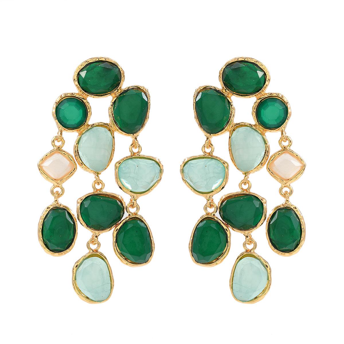 Жіночі розкішні сережки в богемному стилі контрастного кольору, нові довгі кольорові сережки-підвіски з китицями PD1990 зелений
Жіночі розкішні сережки в богемному стилі контрастного кольору, нові довгі кольорові сережки-підвіски з китицями PD1990 зелений