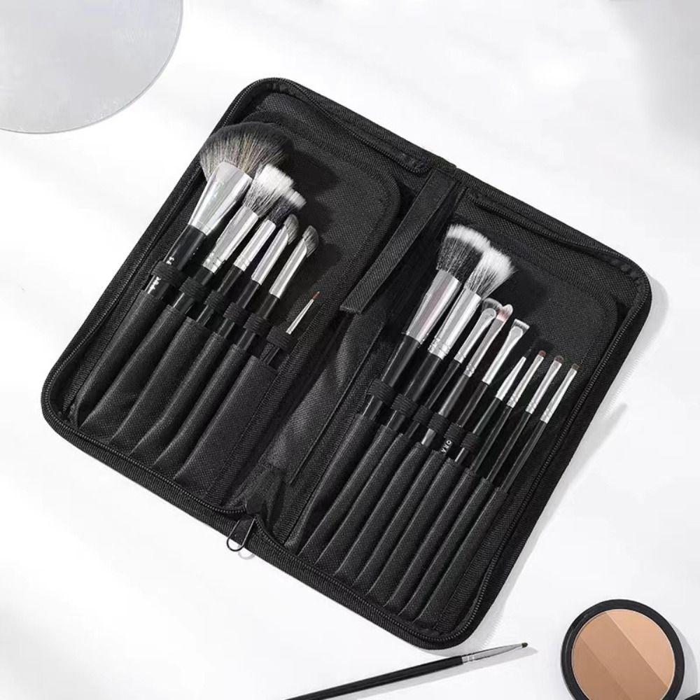 Large Capacity Brush Storage Pouch Portable Brush Protective Organizer Makeup Artist чёрный
Large Capacity Brush Storage Pouch Portable Brush Protective Organizer Makeup Artist чёрный