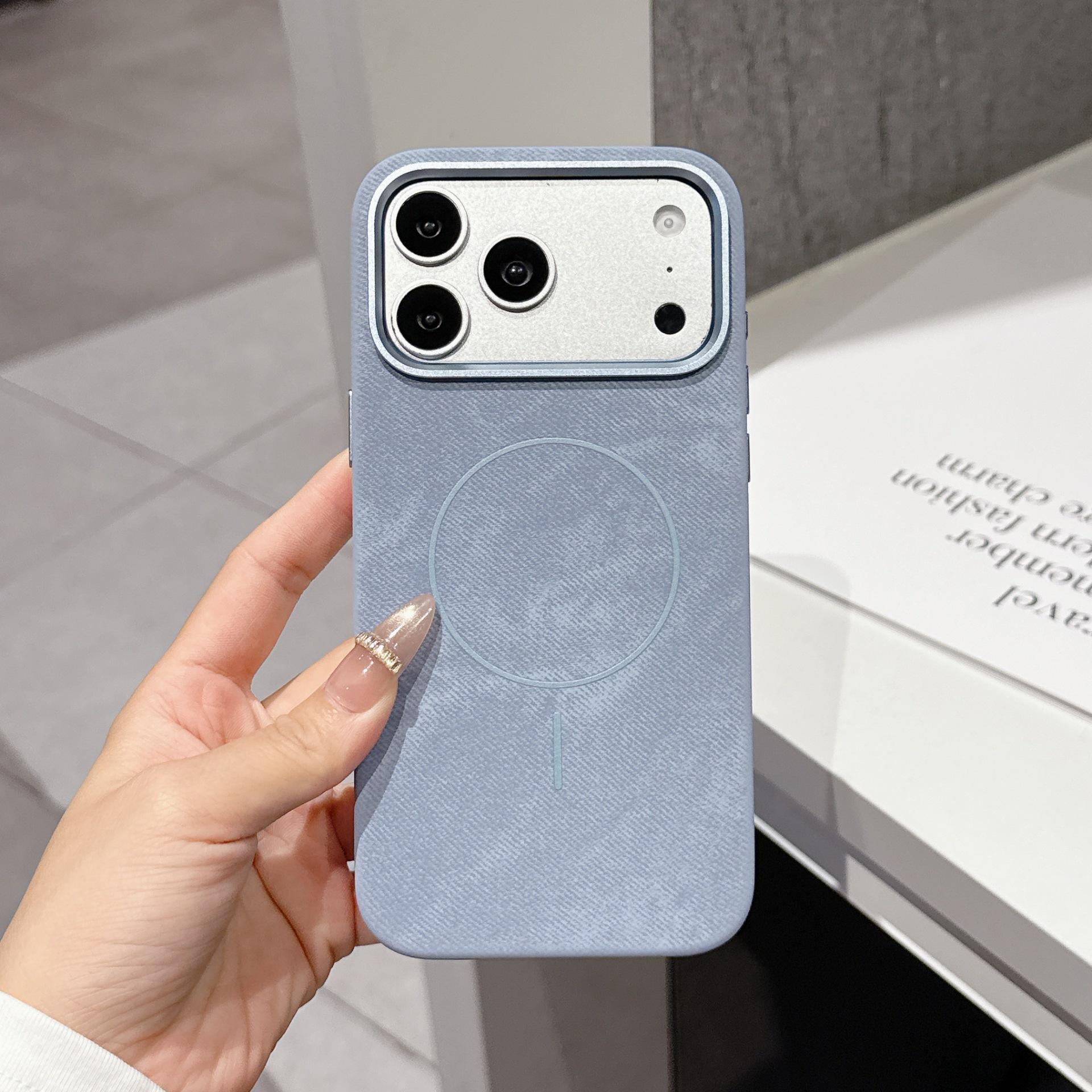 Magnetic Suction Flannel Skin Feel Case, Drop-Proof Hard Shell for iPhone 17 Pro Max and iPhone 16. 16 Pro
Magnetic Suction Flannel Skin Feel Case, Drop-Proof Hard Shell for iPhone 17 Pro Max and iPhone 16. 16 Pro