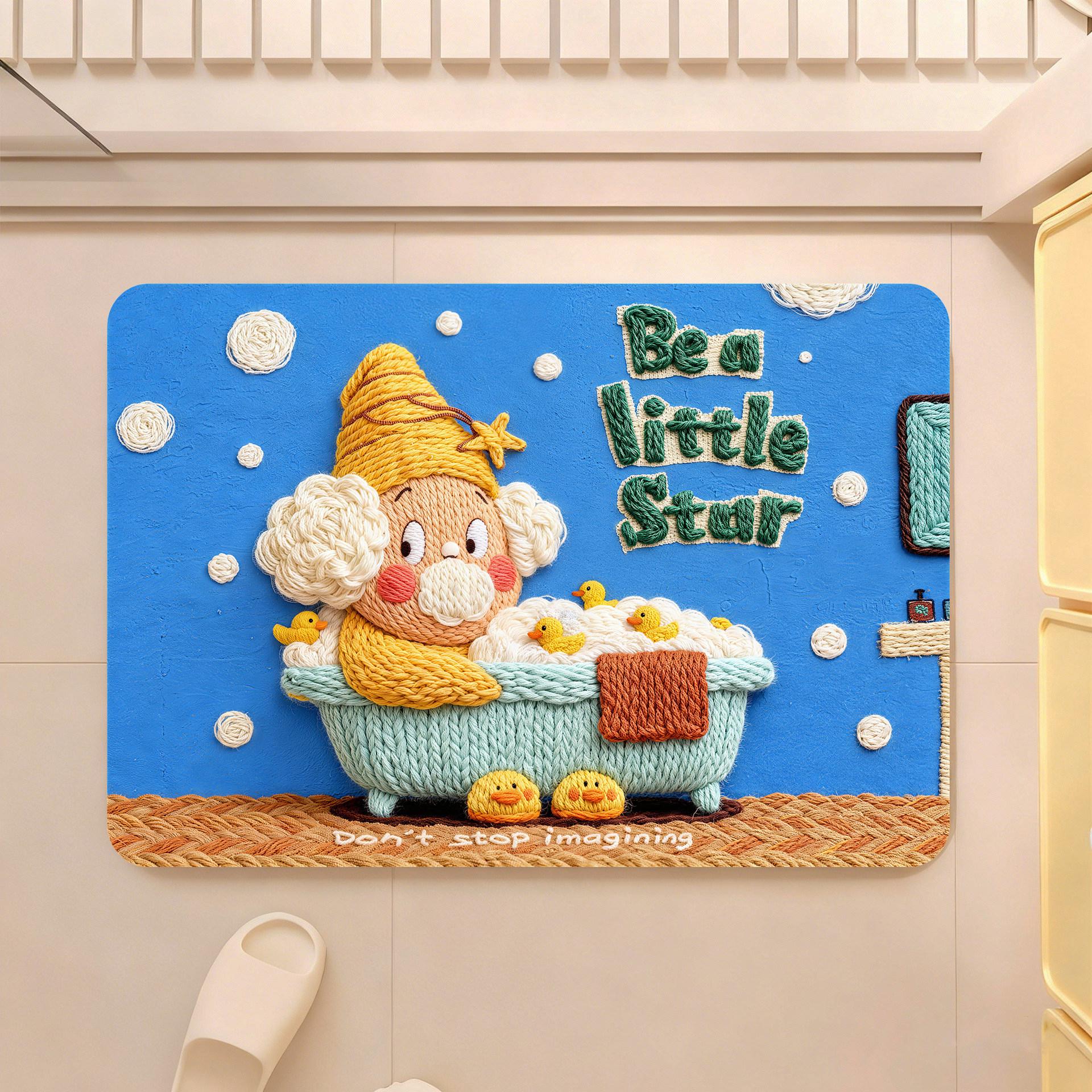 Cartoon Star Man Anti-Slip Dustproof Entrance Mat 40x60cm
Cartoon Star Man Anti-Slip Dustproof Entrance Mat 40x60cm