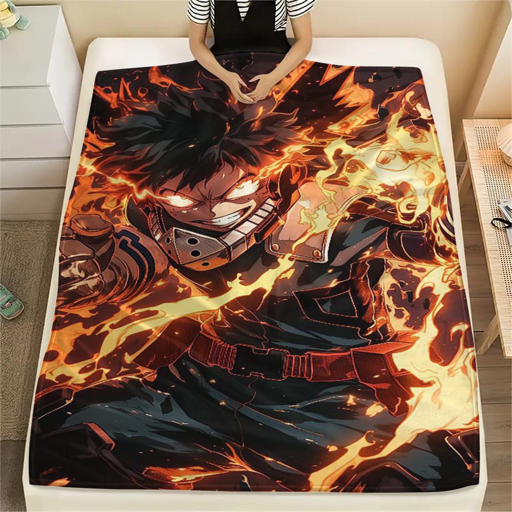 1PC My Hero Academia Print Flannel Blanket, High quality Comfortable for All Seasons, Home Decor, Warmth and Comfort, Perfect for Christmas Gifts 94 80cm x 120cm
1PC My Hero Academia Print Flannel Blanket, High quality Comfortable for All Seasons, Home Decor, Warmth and Comfort, Perfect for Christmas Gifts 94 80cm x 120cm