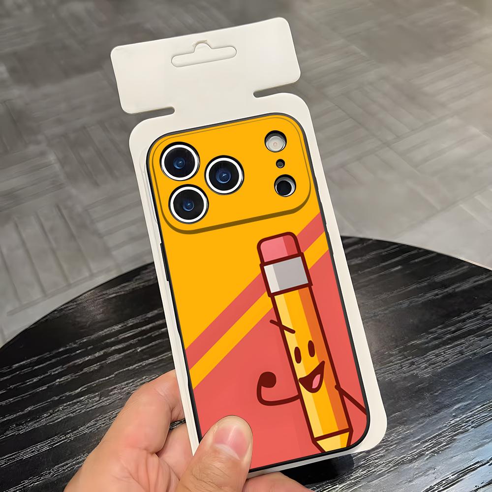 Bfdi Battle For Dream Island Phone Case For IPhone 17 Air 16 E Pro Max 15 14 13 Mini 12 Pro 11 Max Plus Black Soft Shell iPhone17
Bfdi Battle For Dream Island Phone Case For IPhone 17 Air 16 E Pro Max 15 14 13 Mini 12 Pro 11 Max Plus Black Soft Shell iPhone17