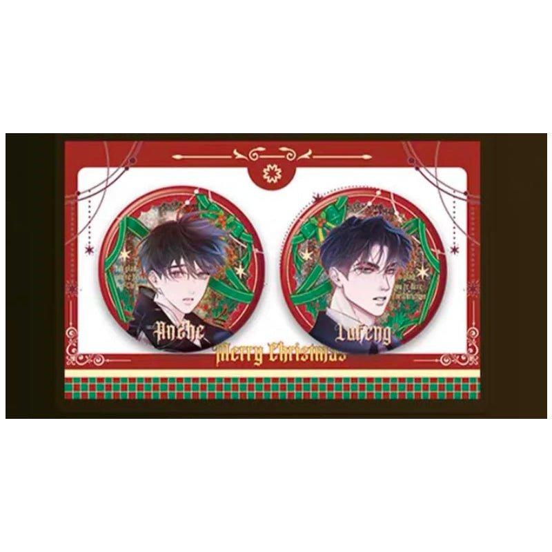 Christmas Only | Littile Mushroom & The Falling Merman Badge Set Christmas Limited Edition
Christmas Only | Littile Mushroom & The Falling Merman Badge Set Christmas Limited Edition