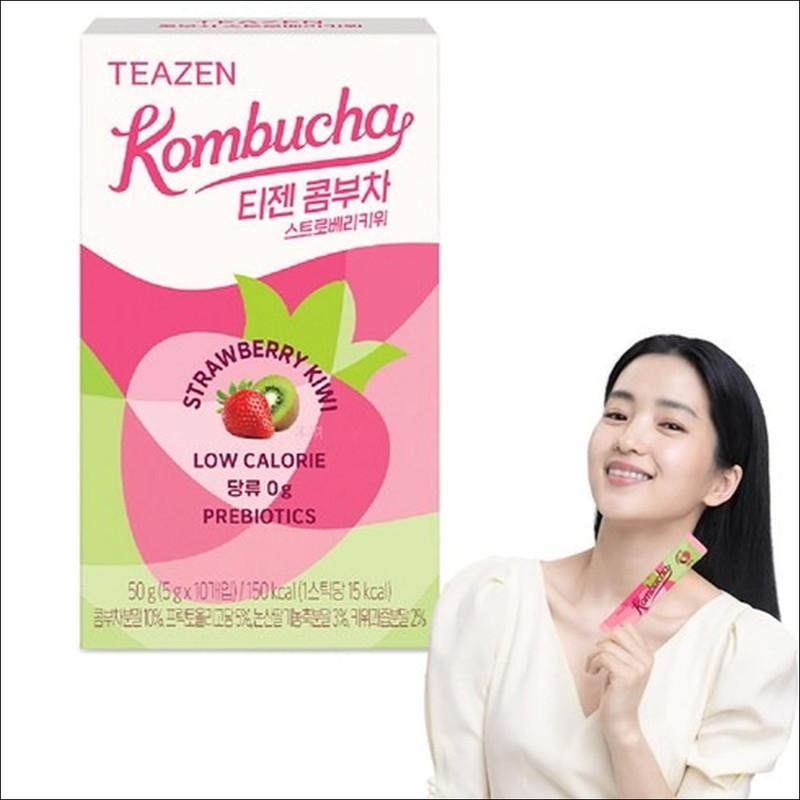 TEAZEN Комбуча Клубника Киви Чай 10 стиков / Низкокалорийный, Без сахара, Пребиотики 10 STICKS x 1 BOX
TEAZEN Комбуча Клубника Киви Чай 10 стиков / Низкокалорийный, Без сахара, Пребиотики 10 STICKS x 1 BOX