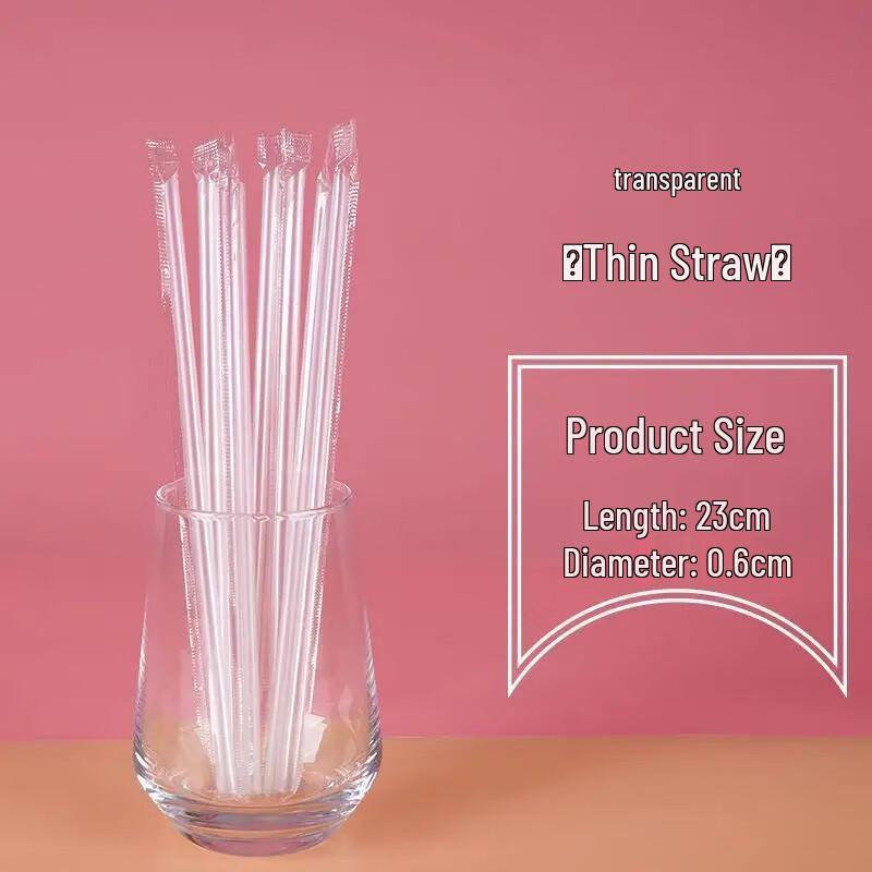 Individually Wrapped Clear Plastic Drinking Straws
Individually Wrapped Clear Plastic Drinking Straws