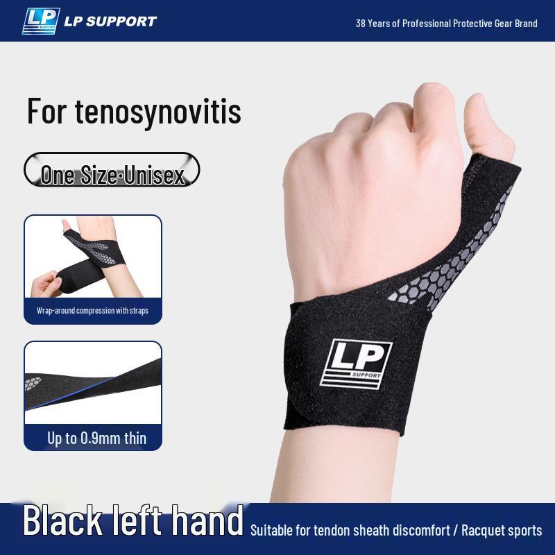 LP Wristband TFCC Tenosynovitis Protector: Joint Support for Men & Women - Ideal for Fitness, Sprains, Badminton & Tennis.
LP Wristband TFCC Tenosynovitis Protector: Joint Support for Men & Women - Ideal for Fitness, Sprains, Badminton & Tennis.