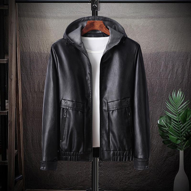 Осень и зима Новая мужская кожаная куртка Модная куртка из искусственной кожи с капюшоном Пальто Простой однотонный синий цвет Мужская одежда 4XL
Осень и зима Новая мужская кожаная куртка Модная куртка из искусственной кожи с капюшоном Пальто Простой однотонный синий цвет Мужская одежда 4XL