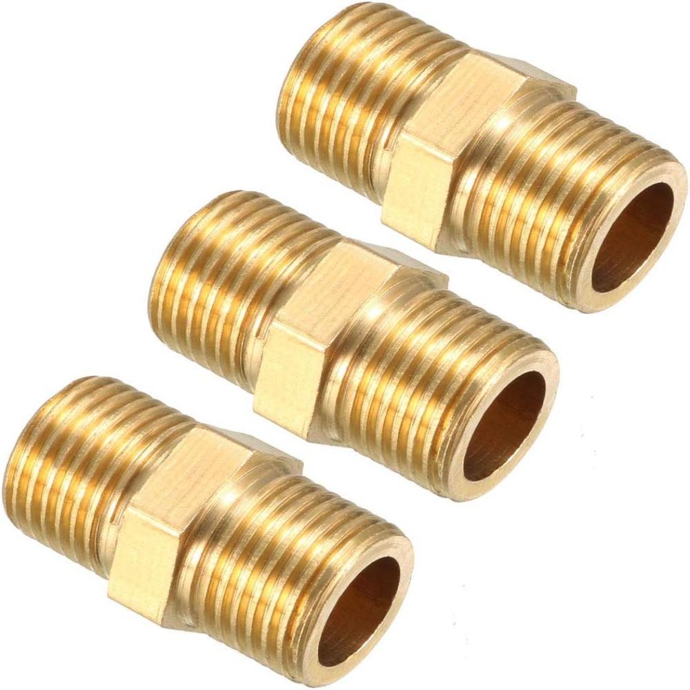 3 шт. 1/8 BSP Male X 1/8 BSP Мужской шестигранный ниппельный резьбовой соединитель Воздушная труба, топливная труба, водопроводная труба
3 шт. 1/8 BSP Male X 1/8 BSP Мужской шестигранный ниппельный резьбовой соединитель Воздушная труба, топливная труба, водопроводная труба