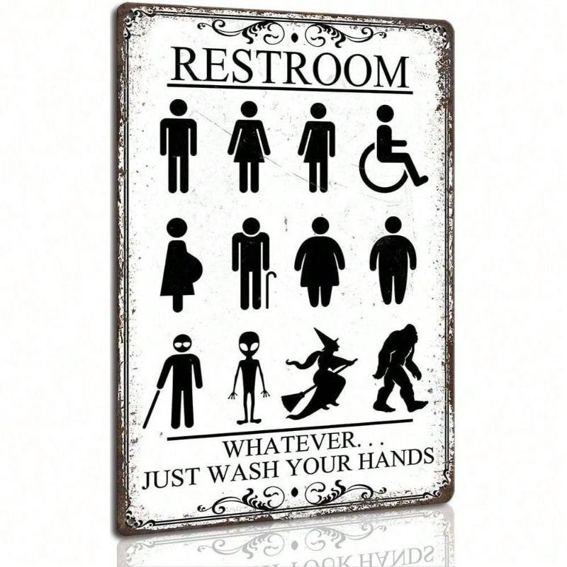 Metal Wall Art Vintage Retro for Man Cave Bar Bathroom
Metal Wall Art Vintage Retro for Man Cave Bar Bathroom