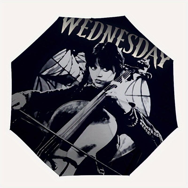 1pc Wednesday Automatic Opening/closing Umbrella, Foldable Sunshade, Perfect Gift for Friends, Durable Plastic Handle yy250808067
1pc Wednesday Automatic Opening/closing Umbrella, Foldable Sunshade, Perfect Gift for Friends, Durable Plastic Handle yy250808067