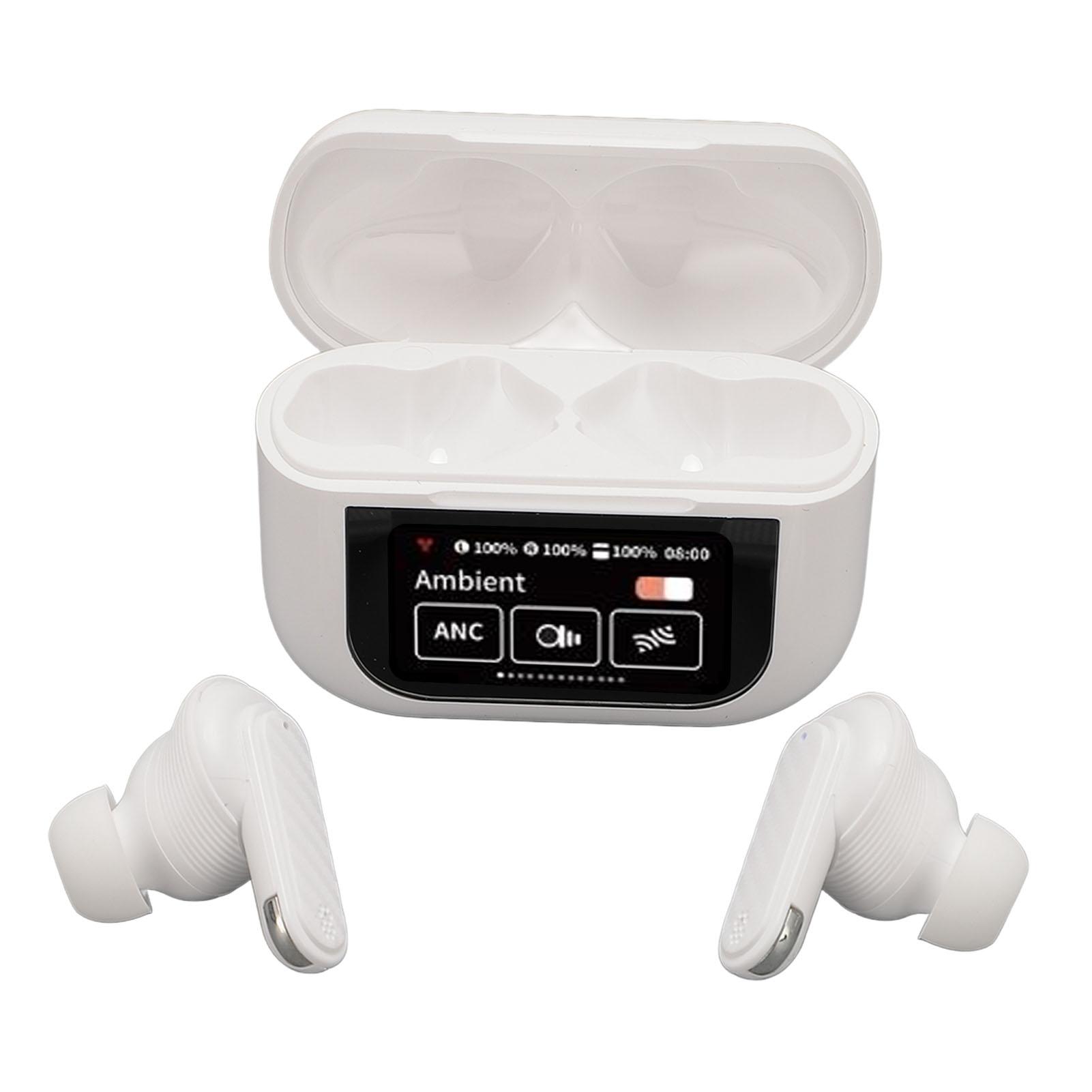 Wireless Earbuds with Touch Screen ENC Noise Cancelling Stereo Sound Bluetooth 5.4 Earphones for Music Calling
Wireless Earbuds with Touch Screen ENC Noise Cancelling Stereo Sound Bluetooth 5.4 Earphones for Music Calling