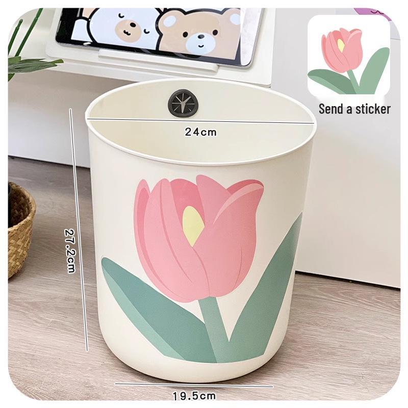 Великий смітник у формі квітки тюльпана для кухні, вітальні та спальні
Великий смітник у формі квітки тюльпана для кухні, вітальні та спальні