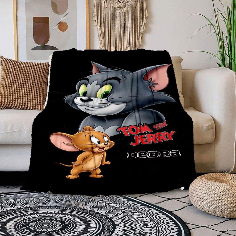 Tom and Jerry Phone WallpaperBlanket Flannel Throw Blanket for Sofa, Bed, Travel, Camping, Office 100x150cm
Tom and Jerry Phone WallpaperBlanket Flannel Throw Blanket for Sofa, Bed, Travel, Camping, Office 100x150cm