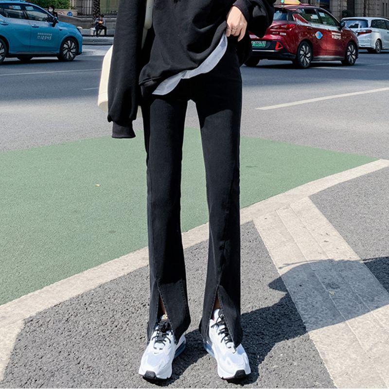 Women s High Waist Micro-Flare Jeans: 2025 Stretch Slimming Bodycon with Split Wide Leg Small
Women s High Waist Micro-Flare Jeans: 2025 Stretch Slimming Bodycon with Split Wide Leg Small