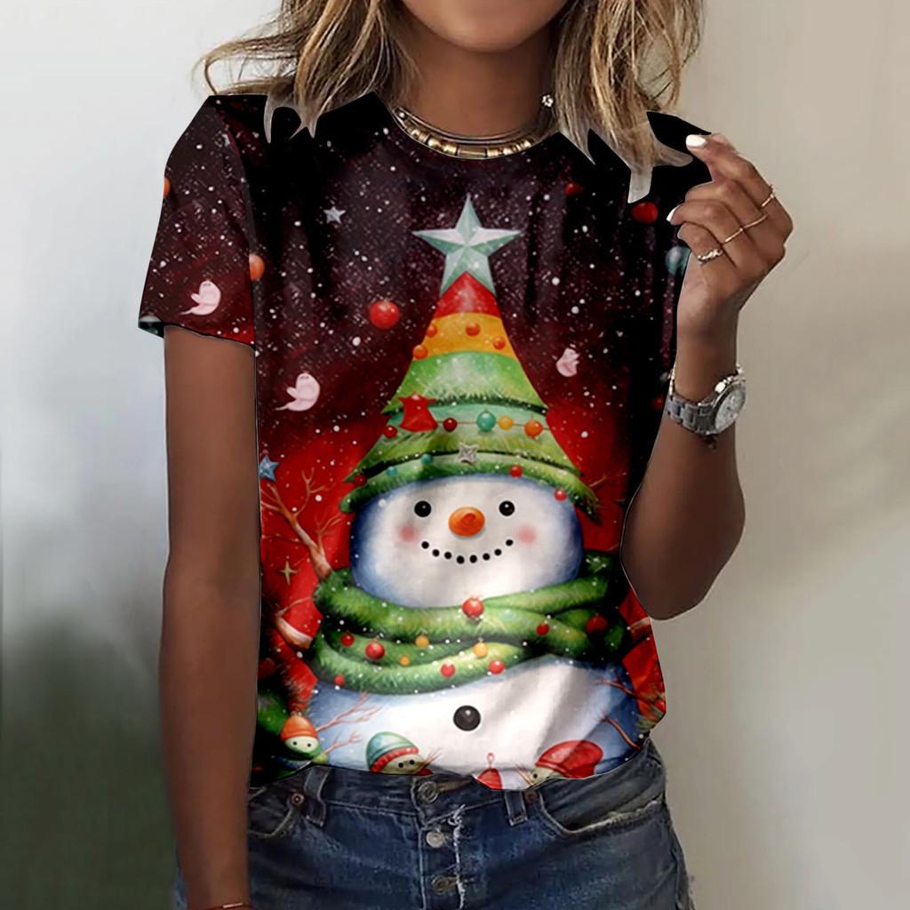 Christmas tree shirt women s fashion shirt hip-hop Christmas shirt Harajuku short sleeved top T-shirt casual round neck 6XL
Christmas tree shirt women s fashion shirt hip-hop Christmas shirt Harajuku short sleeved top T-shirt casual round neck 6XL