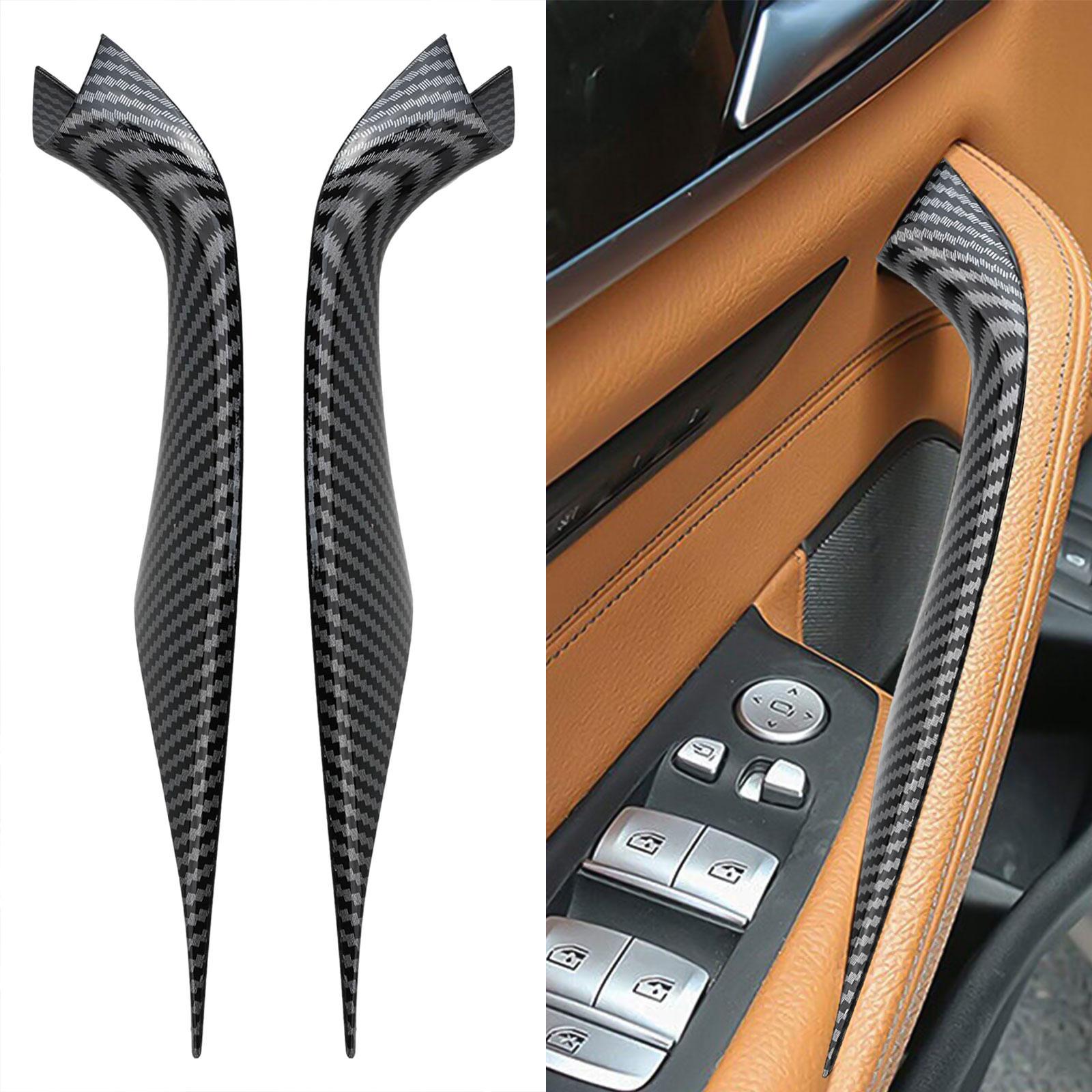 Carbon Fiber Print Inner Door Pull Handle Trim Cover for BMW 5 Series G30 G31 G38 Enhances Interior Aesthetic and Protection
Carbon Fiber Print Inner Door Pull Handle Trim Cover for BMW 5 Series G30 G31 G38 Enhances Interior Aesthetic and Protection