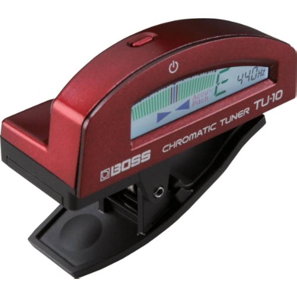 BOSS Boss Clip Tuner TU-10-RD Chromatic Tuner, Backlight Function, Color LCD, Auto Off Function, ...
BOSS Boss Clip Tuner TU-10-RD Chromatic Tuner, Backlight Function, Color LCD, Auto Off Function, ...
