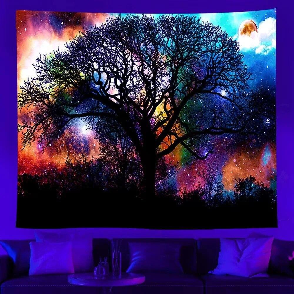 Вечірка Синій УФ-світло Ефект Єдиноріг Принт Флуоресцентний Гобелен Психоделічний Тай Чі Хіпі Вовк Гобелена Декор кімнати 100x75cm
Вечірка Синій УФ-світло Ефект Єдиноріг Принт Флуоресцентний Гобелен Психоделічний Тай Чі Хіпі Вовк Гобелена Декор кімнати 100x75cm