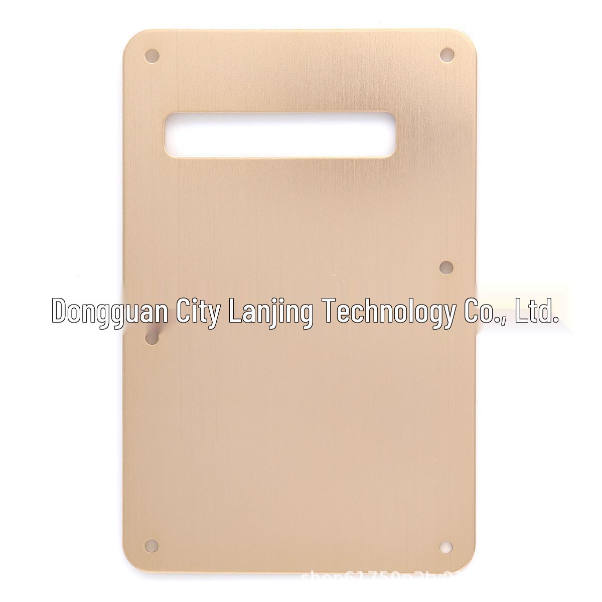 Aluminum Alloy HH Electric Guitar Pickguard Set with Front & Rear Covers and Two Potentiometer Holes
Aluminum Alloy HH Electric Guitar Pickguard Set with Front & Rear Covers and Two Potentiometer Holes
