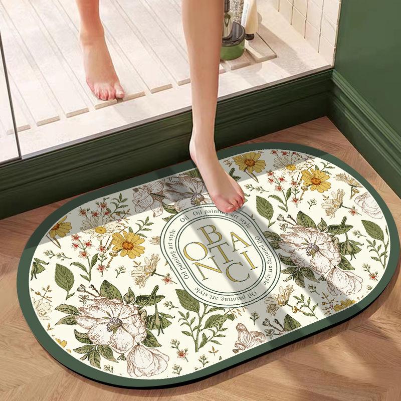 Впитывающий коврик для двери ванной комнаты, коврик для ног из диатомовой земли, противоскользящий и грязеотталкивающий, современный и простой бытовой напольный коврик 40x60cm15.7x23.6in
Впитывающий коврик для двери ванной комнаты, коврик для ног из диатомовой земли, противоскользящий и грязеотталкивающий, современный и простой бытовой напольный коврик 40x60cm15.7x23.6in