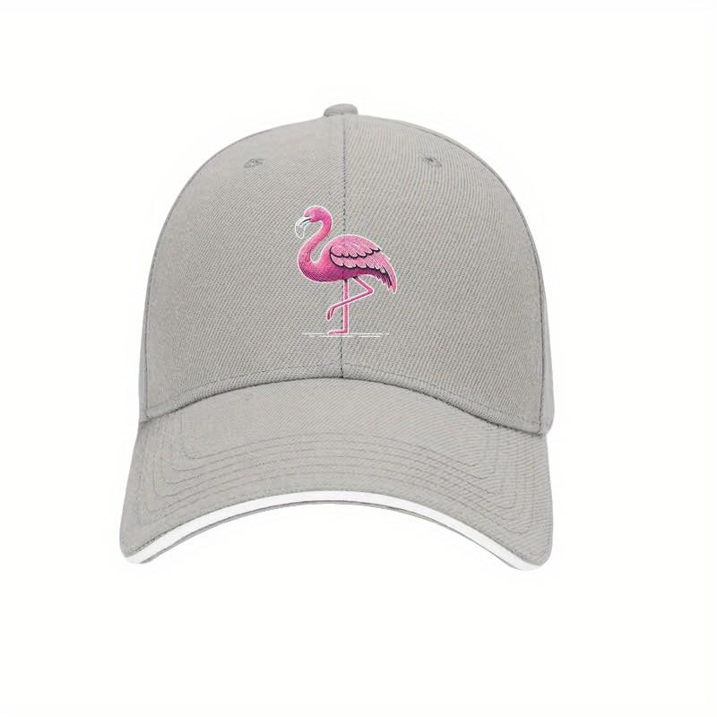 Pink Flamingo Graphic Baseball Cap Adjustable Polyester Casual Sun Protection Sports Cap for Adults Adjustable сірий
Pink Flamingo Graphic Baseball Cap Adjustable Polyester Casual Sun Protection Sports Cap for Adults Adjustable сірий