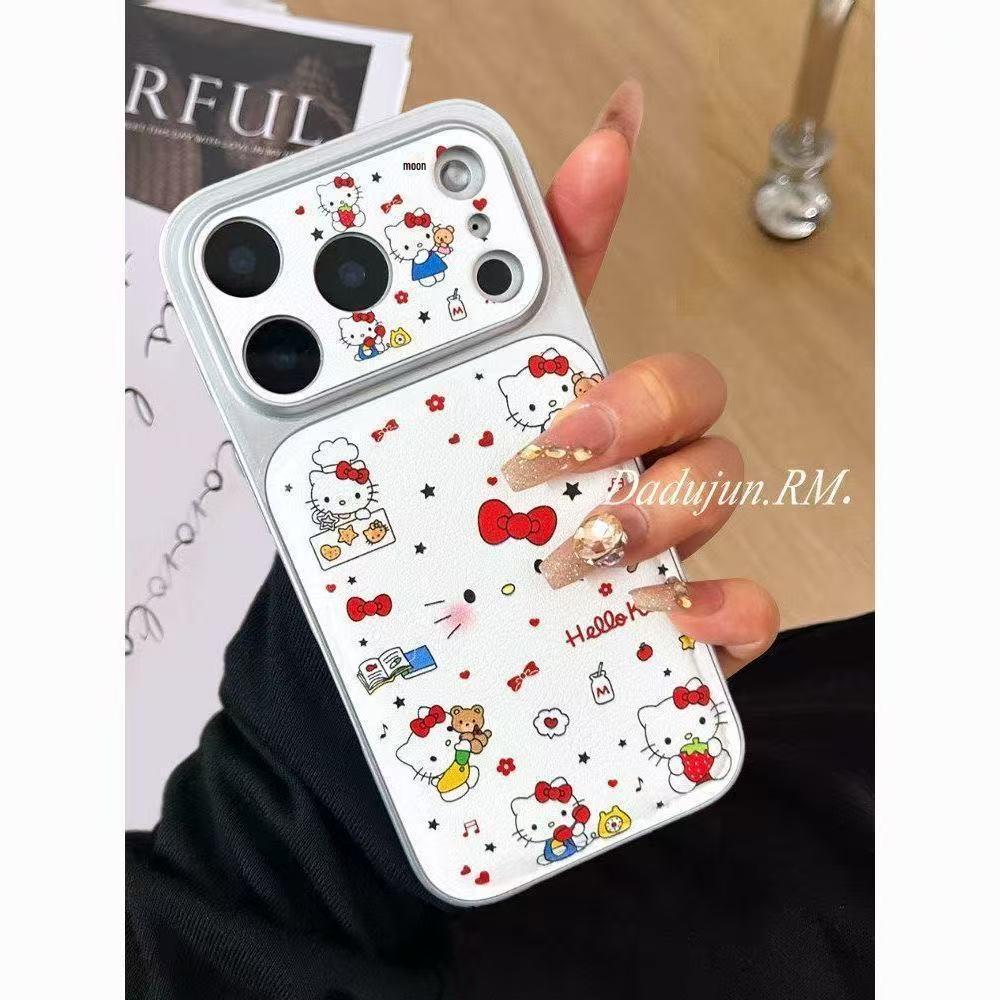 Adorable Cartoon KT Cat Phone Case for Apple 17, with Heart Design, Large Window, Fits 16 Pro Max and 15/14 Models Apple 17 Pro
Adorable Cartoon KT Cat Phone Case for Apple 17, with Heart Design, Large Window, Fits 16 Pro Max and 15/14 Models Apple 17 Pro