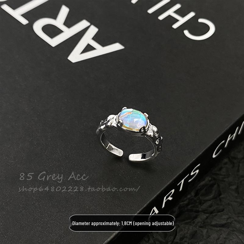 Женское регулируемое кольцо с опалом - Нишевый дизайн в холодном стиле, Универсальная мода для указательного пальца Adjustable
Женское регулируемое кольцо с опалом - Нишевый дизайн в холодном стиле, Универсальная мода для указательного пальца Adjustable