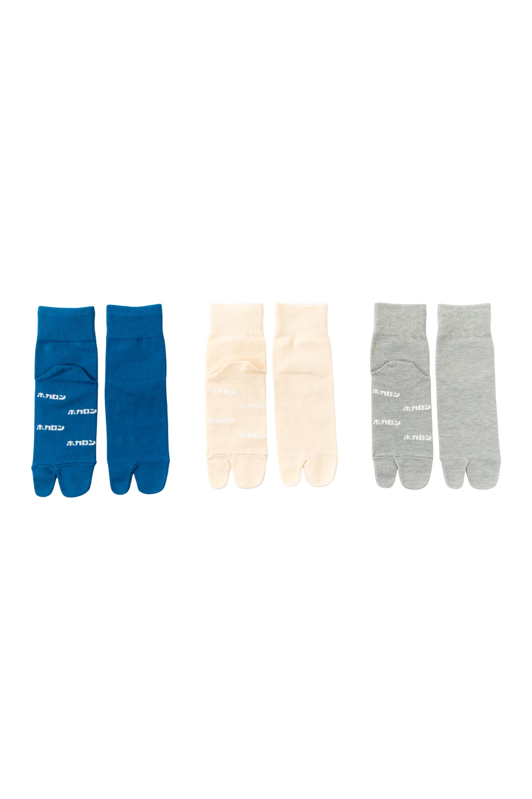 Hokaron Tabi Socks with Hokaron Logo on the B Assortment Soles, 3-Pair Set,
Hokaron Tabi Socks with Hokaron Logo on the B Assortment Soles, 3-Pair Set,