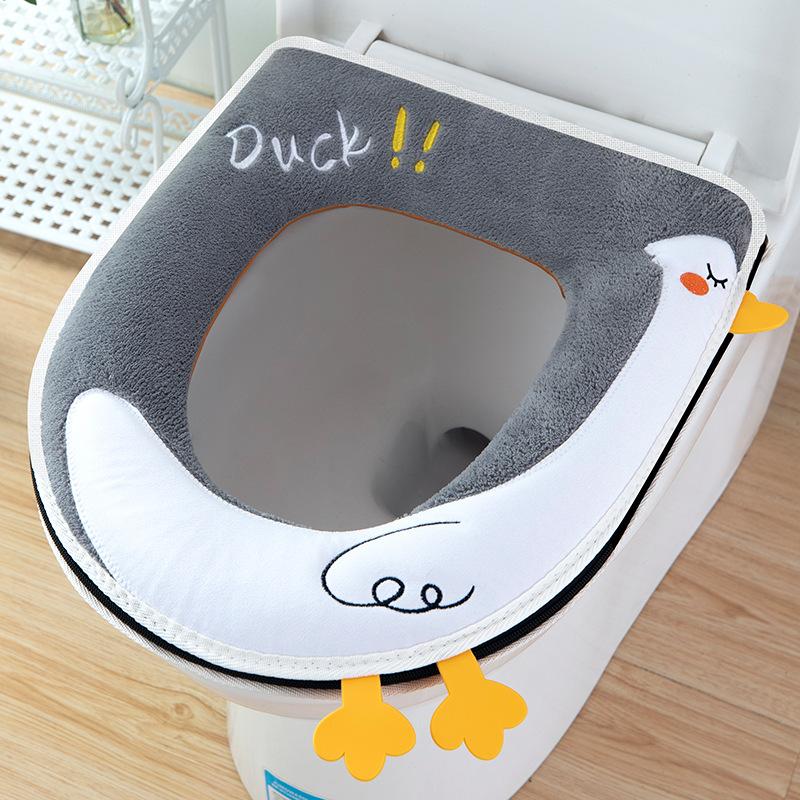 Universal Thickened Warm Zipper for All Seasons Autumn and Winter Toilet Toilet Cover Cute Household серый
Universal Thickened Warm Zipper for All Seasons Autumn and Winter Toilet Toilet Cover Cute Household серый