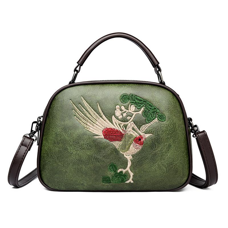 Elegant Bird Embroidered Pattern Crossbody Bag – Pu Handbag with Top Handle for Women зелений
Elegant Bird Embroidered Pattern Crossbody Bag – Pu Handbag with Top Handle for Women зелений