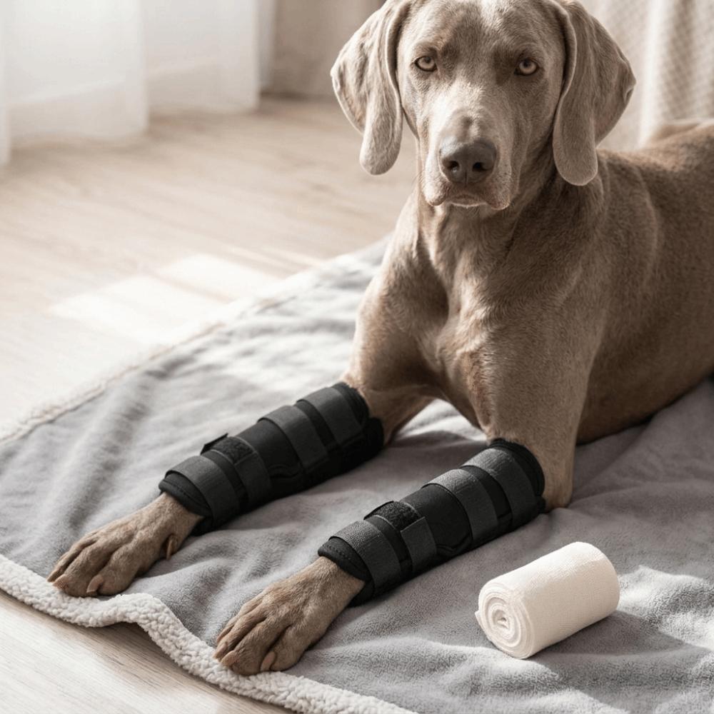 1 Pair Adjustable Strap Pet Leg Brace Magic Tape Fasten Dog Elbow Protector Joint Care S
1 Pair Adjustable Strap Pet Leg Brace Magic Tape Fasten Dog Elbow Protector Joint Care S