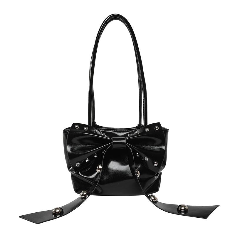 2025 New Large Bow Glossy PU Square Shoulder Bags Solid Hasp Rivets Unique Design Exquisite Stylish Design Handbags for Women чёрный
2025 New Large Bow Glossy PU Square Shoulder Bags Solid Hasp Rivets Unique Design Exquisite Stylish Design Handbags for Women чёрный