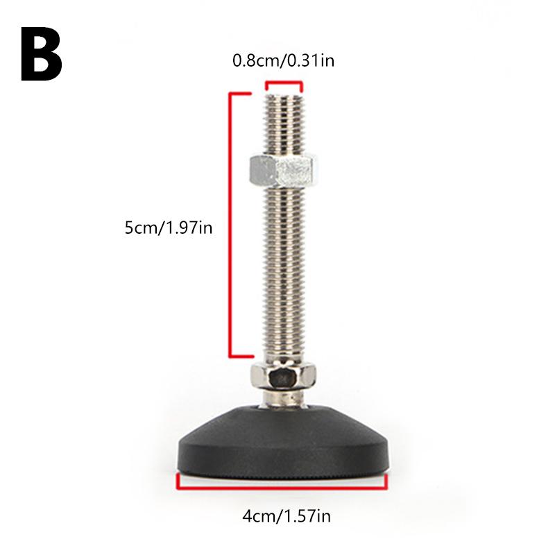 1 шт., защитные опоры для мебели, регулируемые подставки для ног, винт, нейлон, противоскользящие, универсальные B
1 шт., защитные опоры для мебели, регулируемые подставки для ног, винт, нейлон, противоскользящие, универсальные B