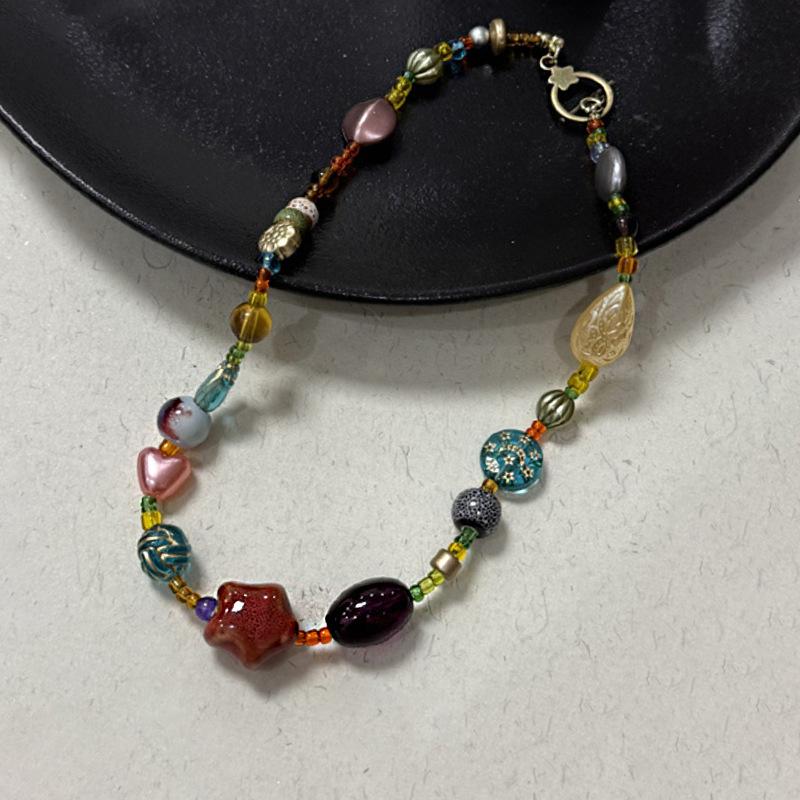 Винтажное красочное ожерелье-звезда из бисера Харадзюку для женщин в этническом стиле ручной работы 01
Винтажное красочное ожерелье-звезда из бисера Харадзюку для женщин в этническом стиле ручной работы 01