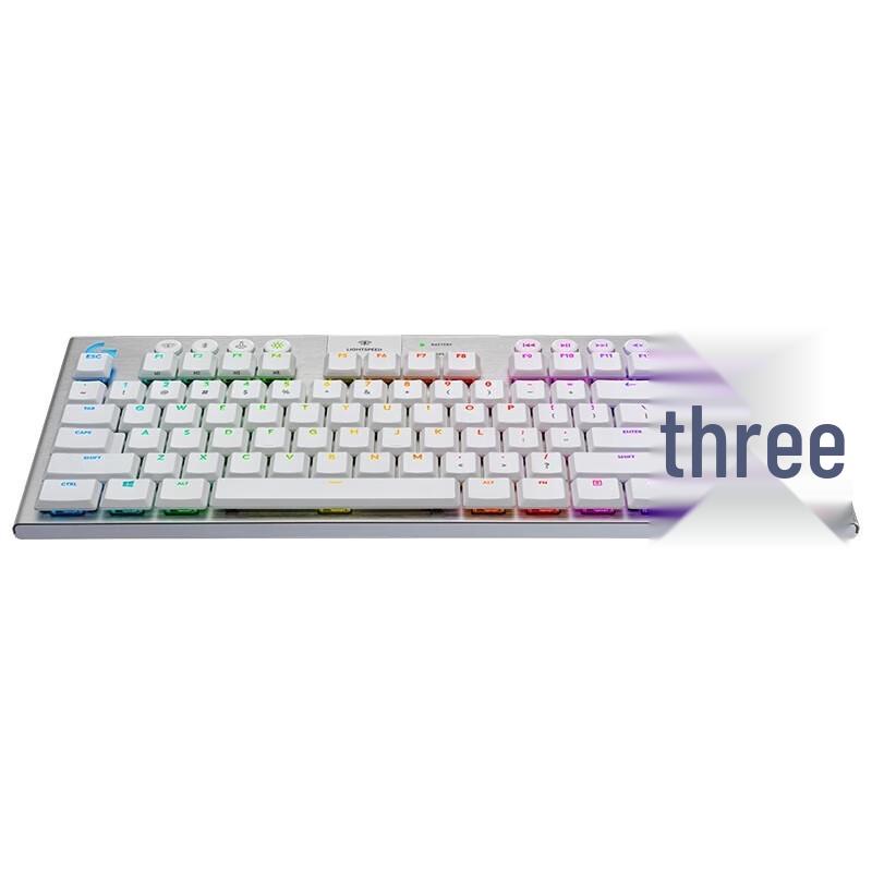Logitech G913 TKL Low-Profile Wireless Mechanical RGB Gaming Keyboard
Logitech G913 TKL Low-Profile Wireless Mechanical RGB Gaming Keyboard