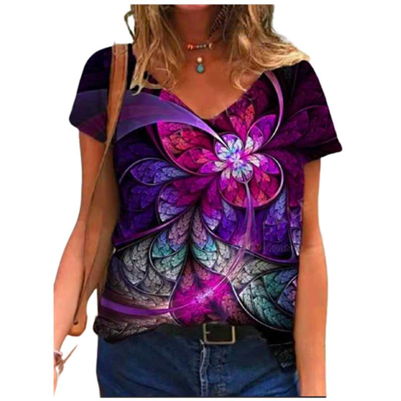 Fashion Spring Abstract Print Blouses Short Sleeved V-Neck T Shirts Casual 8XL коричневий
Fashion Spring Abstract Print Blouses Short Sleeved V-Neck T Shirts Casual 8XL коричневий