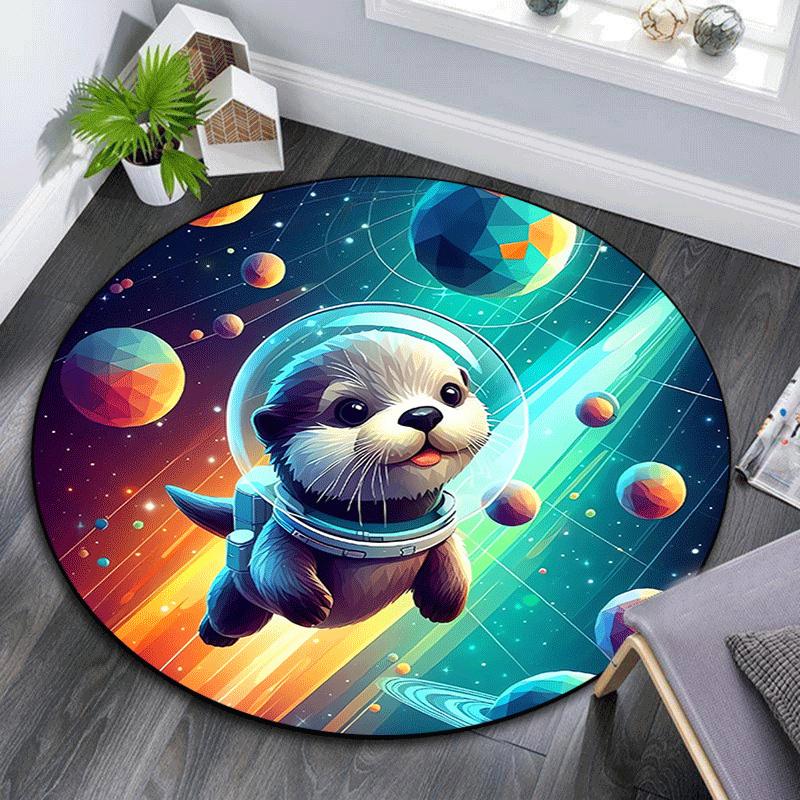 1pc Soft, Absorbent & Non Slip Planet Animals Round Rug Soft Circle Rug for Living Room & Bedroom Decor, Chair Mats, and Unforgettable Home 80cm by 80cm
1pc Soft, Absorbent & Non Slip Planet Animals Round Rug Soft Circle Rug for Living Room & Bedroom Decor, Chair Mats, and Unforgettable Home 80cm by 80cm