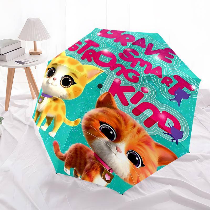 Brave, Smart, Strong, Kind: Automatic Opening/Closing Umbrella with Foldable Design and 8-Bone Iron Frame - Perfect for Outdoor Use, Festive
Brave, Smart, Strong, Kind: Automatic Opening/Closing Umbrella with Foldable Design and 8-Bone Iron Frame - Perfect for Outdoor Use, Festive