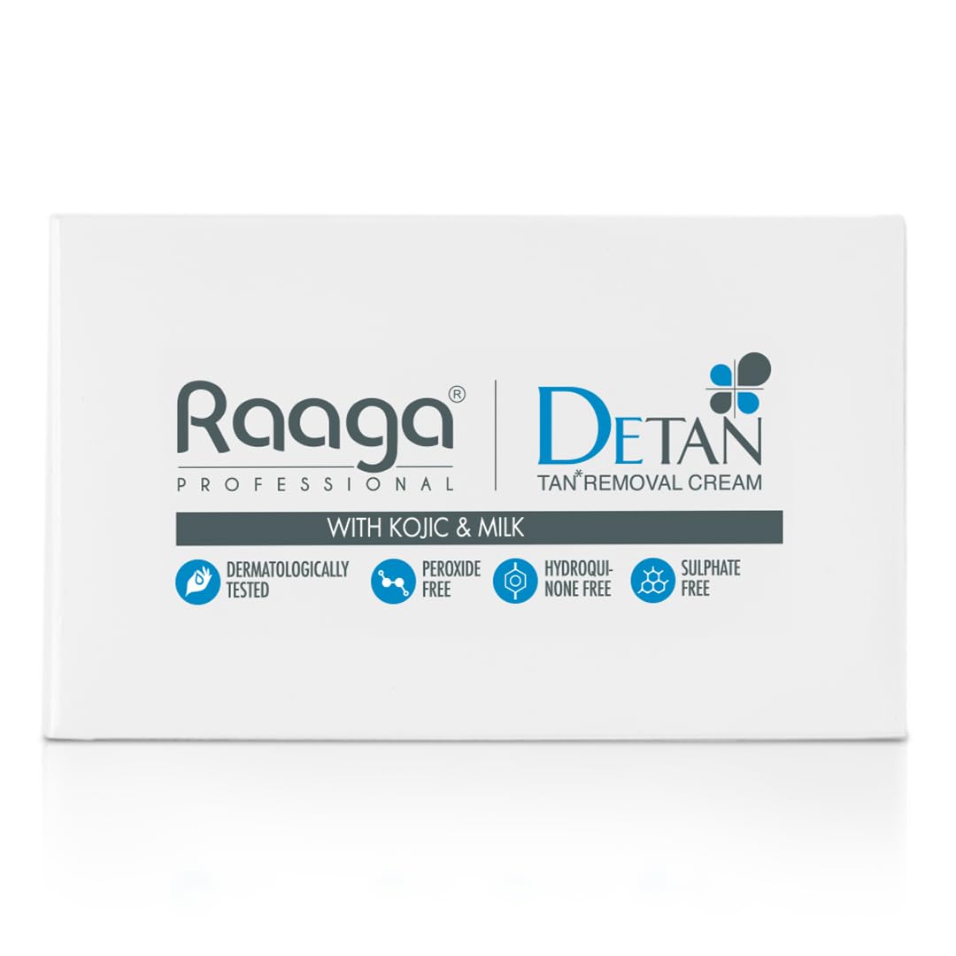 Raaga Professional De Tan Removal Cream 72 g X Pack Of 1 For Sun Exposure Care And Daily Brightening Face Revitalizing Formula
Raaga Professional De Tan Removal Cream 72 g X Pack Of 1 For Sun Exposure Care And Daily Brightening Face Revitalizing Formula