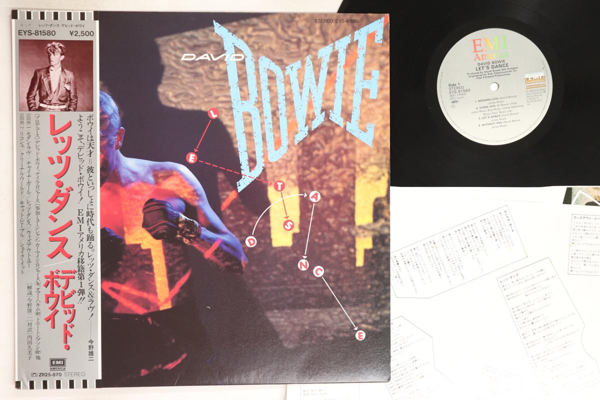 LP Record DAVID BOWIE - Let s Dance EYS81580 EMI AMERICA 1983 Japan Obi Rock Used
LP Record DAVID BOWIE - Let s Dance EYS81580 EMI AMERICA 1983 Japan Obi Rock Used