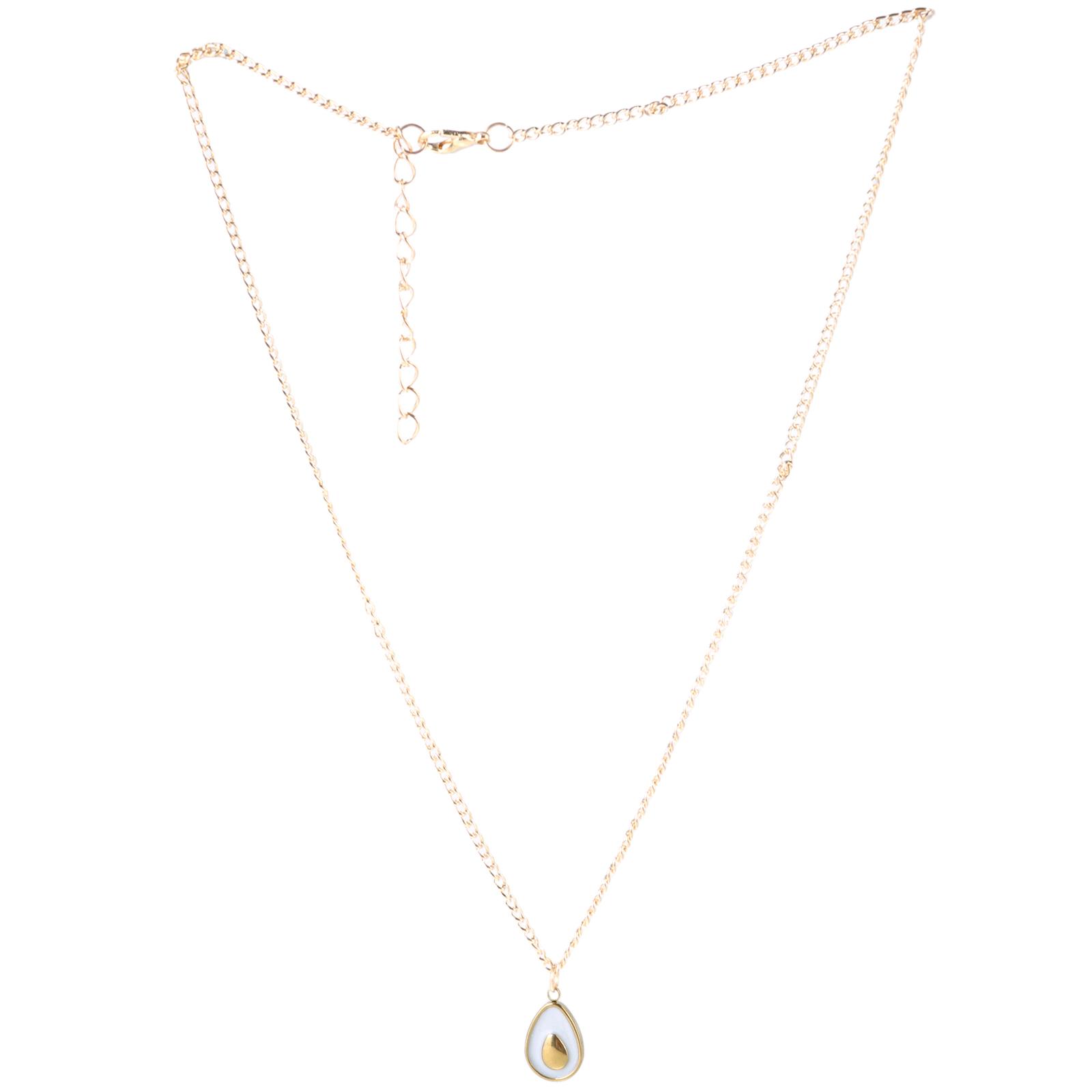 Модное ожерелье-подвеска в виде авокадо, прочный сплав, чокер, маленькая подвеска, модный аксессуар для стильных нарядов, символический подарок белый
Модное ожерелье-подвеска в виде авокадо, прочный сплав, чокер, маленькая подвеска, модный аксессуар для стильных нарядов, символический подарок белый