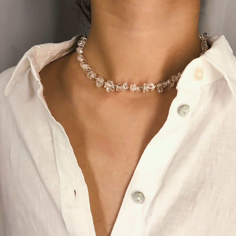 Choker Gift For Clavicle chain Girls Long Pendant Stone Accessories Jewelry Clavicle chain Necklace
Choker Gift For Clavicle chain Girls Long Pendant Stone Accessories Jewelry Clavicle chain Necklace