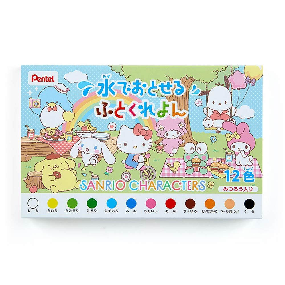 Sanrio Sanrio Персонажи 12 цветов смываемых мелков попробуйте 366838 (САНРИО) (Давайте серия)
Sanrio Sanrio Персонажи 12 цветов смываемых мелков попробуйте 366838 (САНРИО) (Давайте серия)