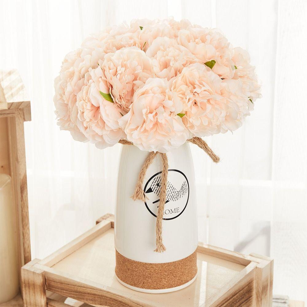 5pcs Beautiful Silk Peony Bouquet Soft Artificial Flowers Artificial Peony Flowers Home розовый
5pcs Beautiful Silk Peony Bouquet Soft Artificial Flowers Artificial Peony Flowers Home розовый