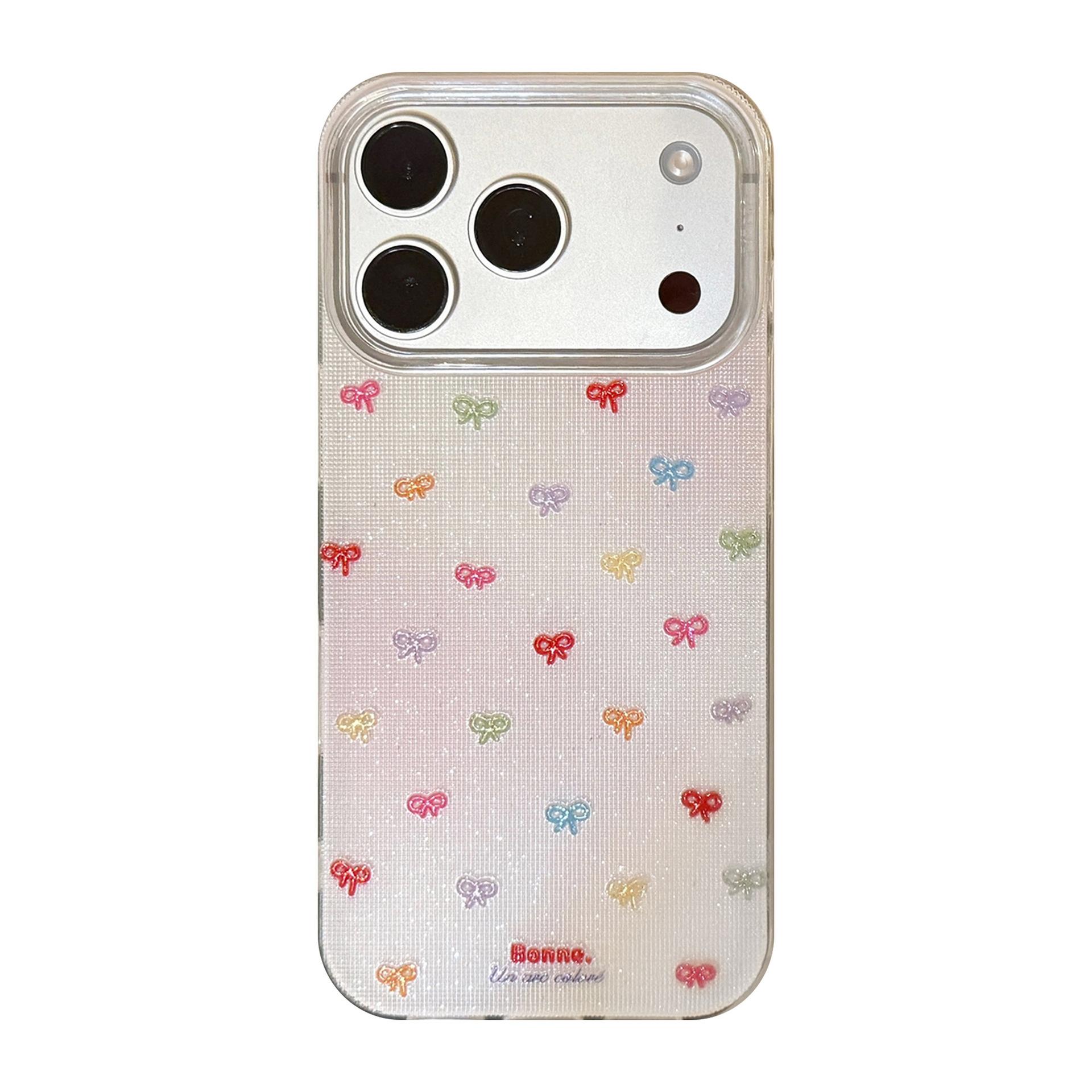 Красочный чехол для телефона с бантом для iPhone 16, iPhone 17 и iPhone 17 Pro Max iPhone 11
Красочный чехол для телефона с бантом для iPhone 16, iPhone 17 и iPhone 17 Pro Max iPhone 11