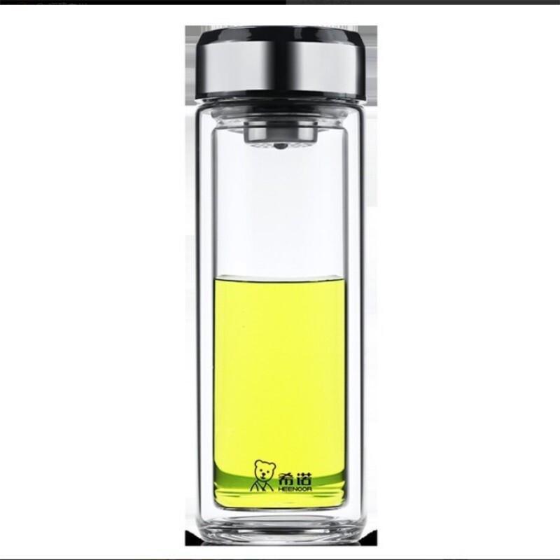 Xinuo Double-Layer Insulated Glass Cup with Lid
Xinuo Double-Layer Insulated Glass Cup with Lid