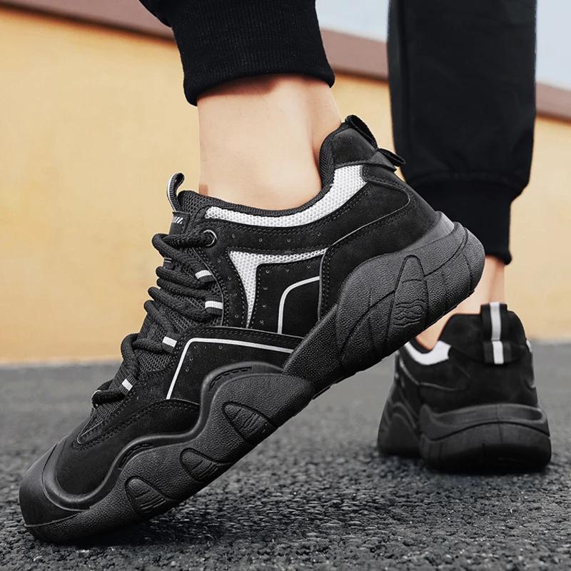 Мужская обувь 2024 года, осень, новые ретро-трендовые дышащие спортивные повседневные беговые удобные модные туфли 40 чёрный
Мужская обувь 2024 года, осень, новые ретро-трендовые дышащие спортивные повседневные беговые удобные модные туфли 40 чёрный